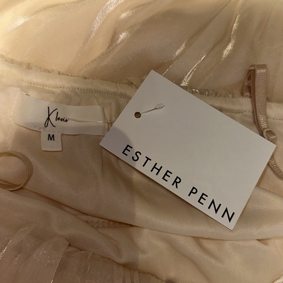 Gold ruffle NWT Esther penn set - Picture 4 of 4